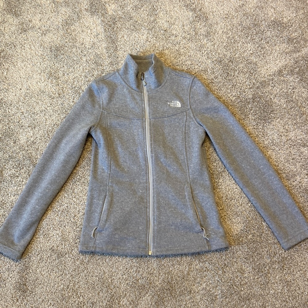The North Face fleece zip up jacket